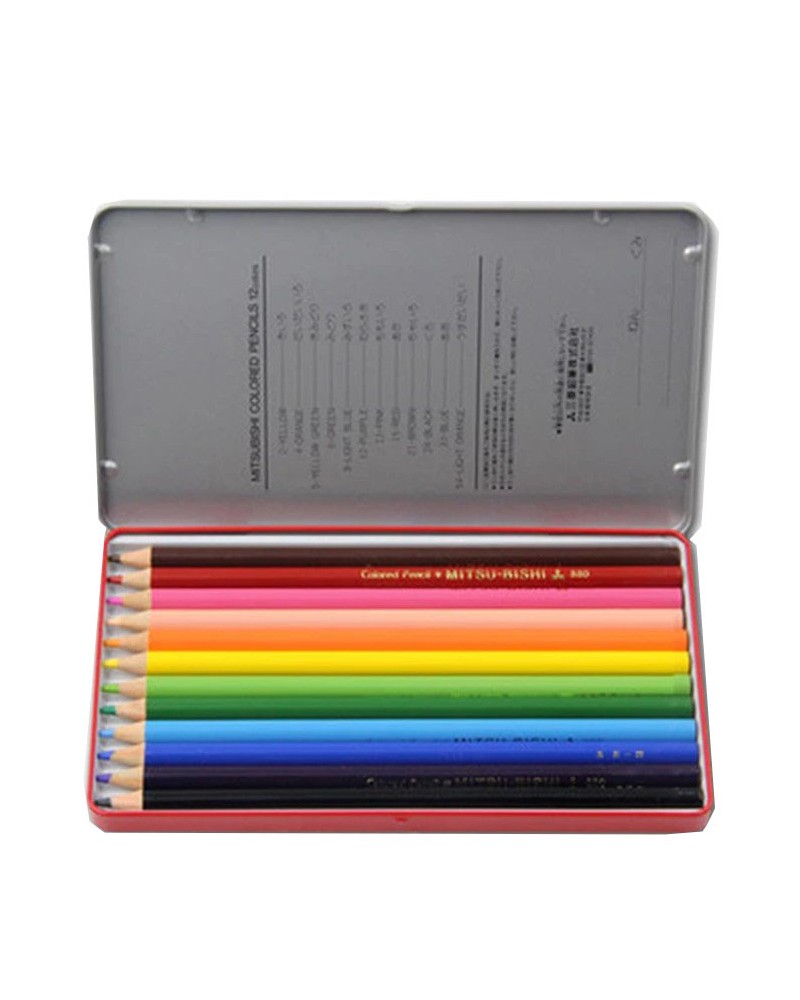 Uni 880 12 Colored Pencil Set