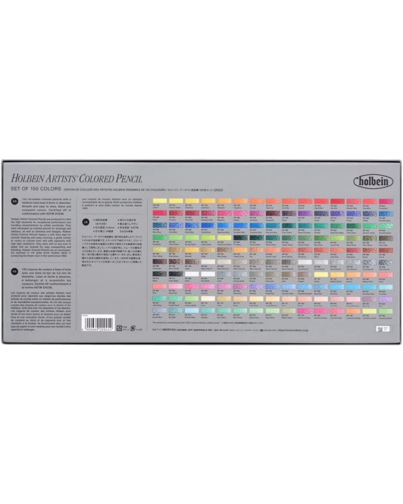 coffret luxe de crayons de couleurs japonais