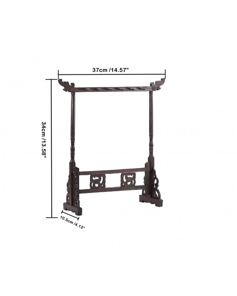 Traditional wood Calligraphy chinese Brush holder