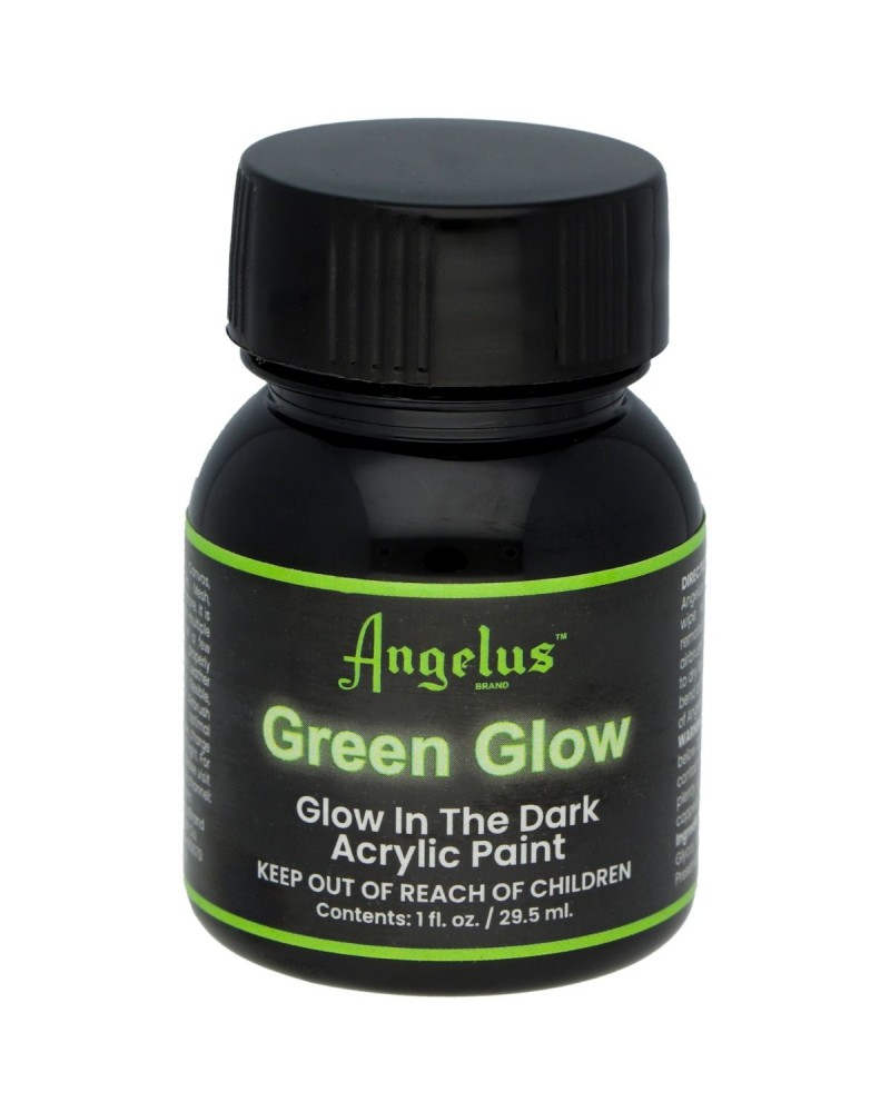 Glow in the dark Angelus paint custom sneaker