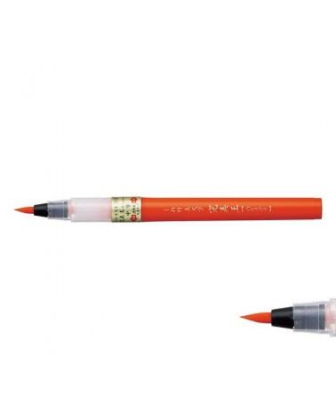 Bimoji brush pen vermillon