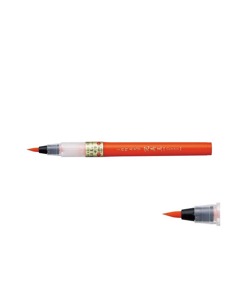 Bimoji brush pen vermillon