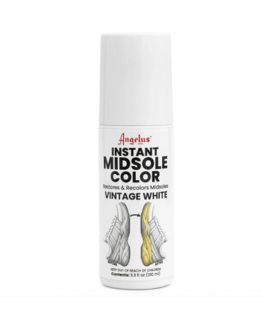 Instant midsol vintage white angelus