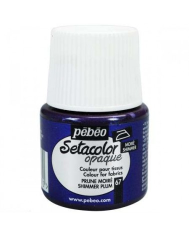 Setacolor Opaque moiré Prune