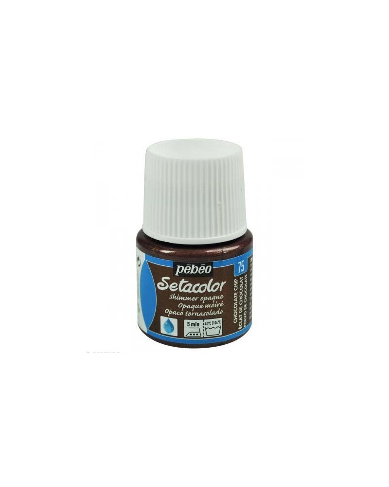 Setacolor Opaque moiré Eclat de chocolat