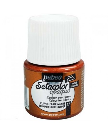 Setacolor Opaque moiré Cuivre