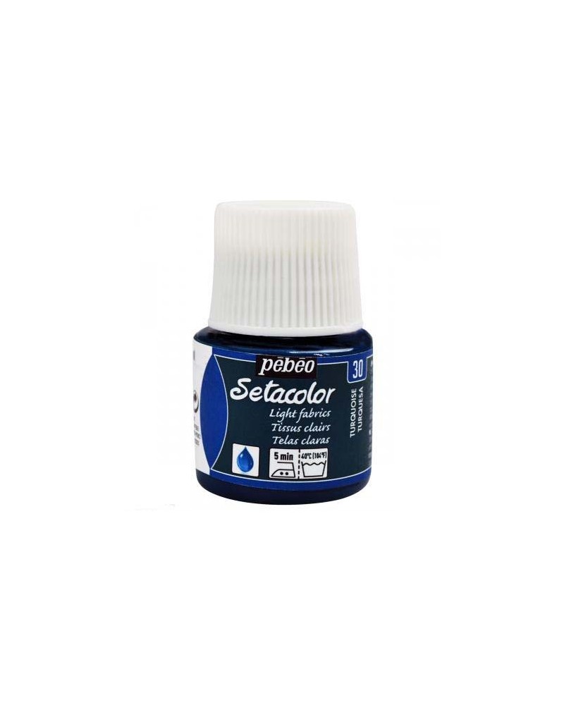 Setacolor Opaque tissus clairs Turquoise