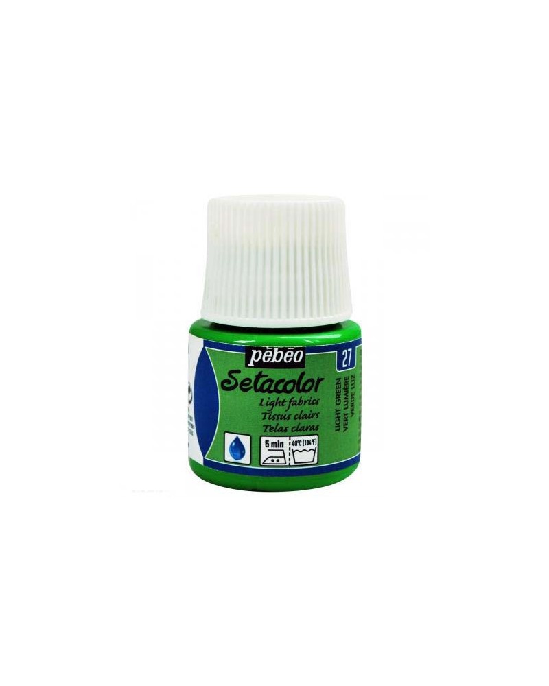 Setacolor Opaque tissus clairs Vert lumière