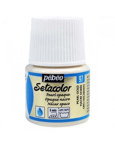 Setacolor Opaque Nacrée dorée