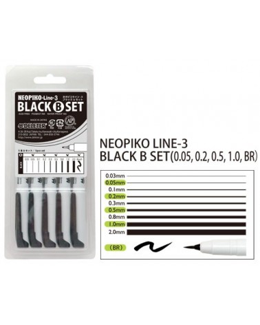 Neopiko-Line-3 - Set Noir B
