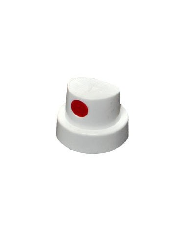 Cap blanche-rouge - jet Fat 15 cm