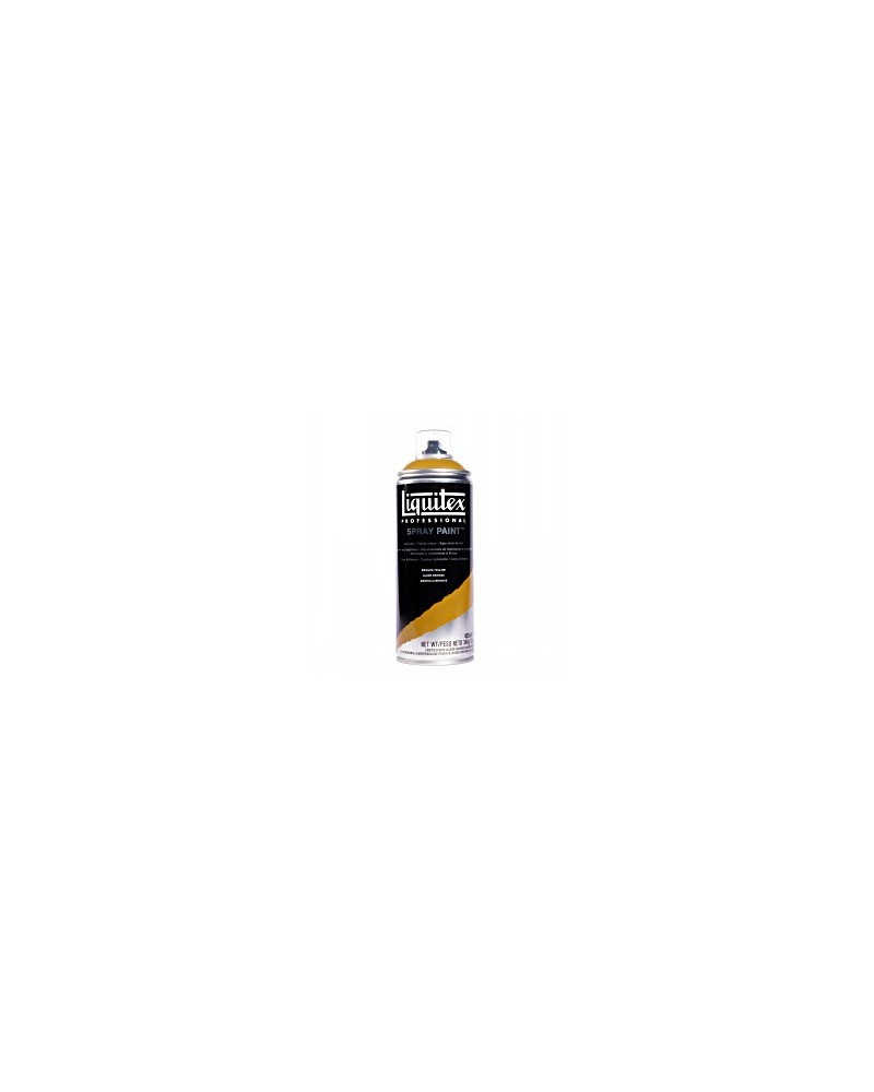 Liquitex spray paint 530 – Jaune Bronze S1