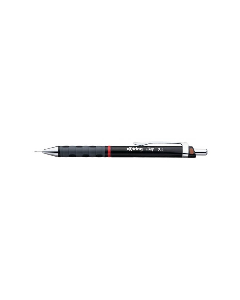 Rotring Tikky Fine Lead Mechanical Pencil 0.5 Mm (Black) - Set Of 2 Pieces  