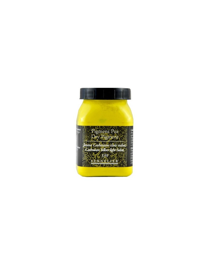 Pigment jaune cadmium clair sub Sennelier