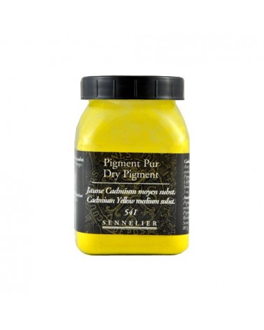 Pigment jaune cadmium moyen sub Sennelier
