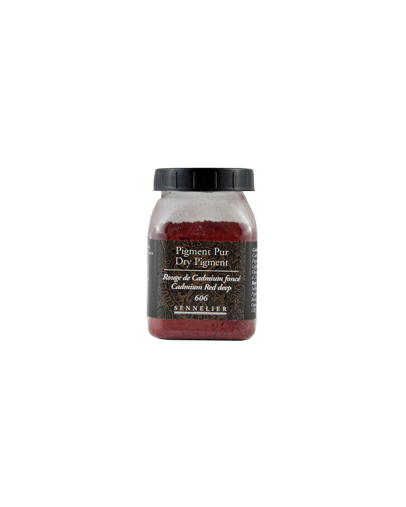Pigment rouge cadmium foncé Sennelier
