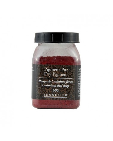 Pigment rouge cadmium foncé Sennelier