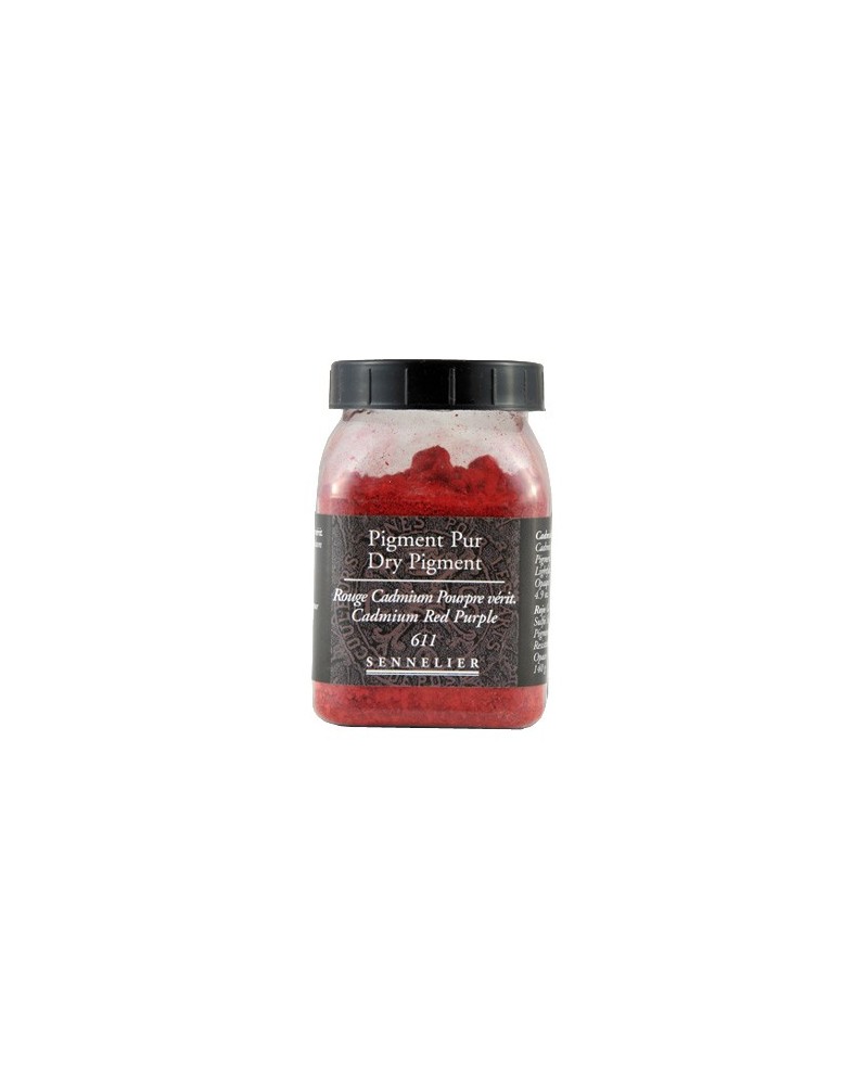 Pigment rouge cadmium pourpre véritable Sennelier