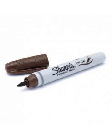 Sharpie Brush Brun