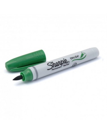 Sharpie Brush Verte
