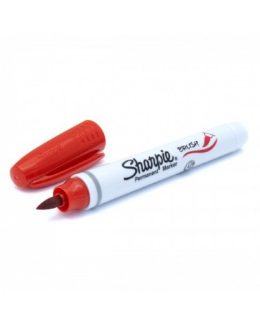Sharpie Brush Rouge
