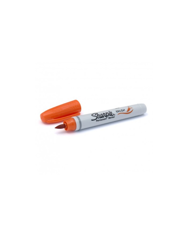 Sharpie Brush Orange