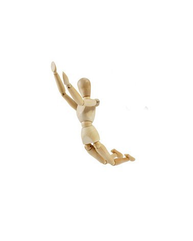 Manequin articulés magnetiques homme 12cm