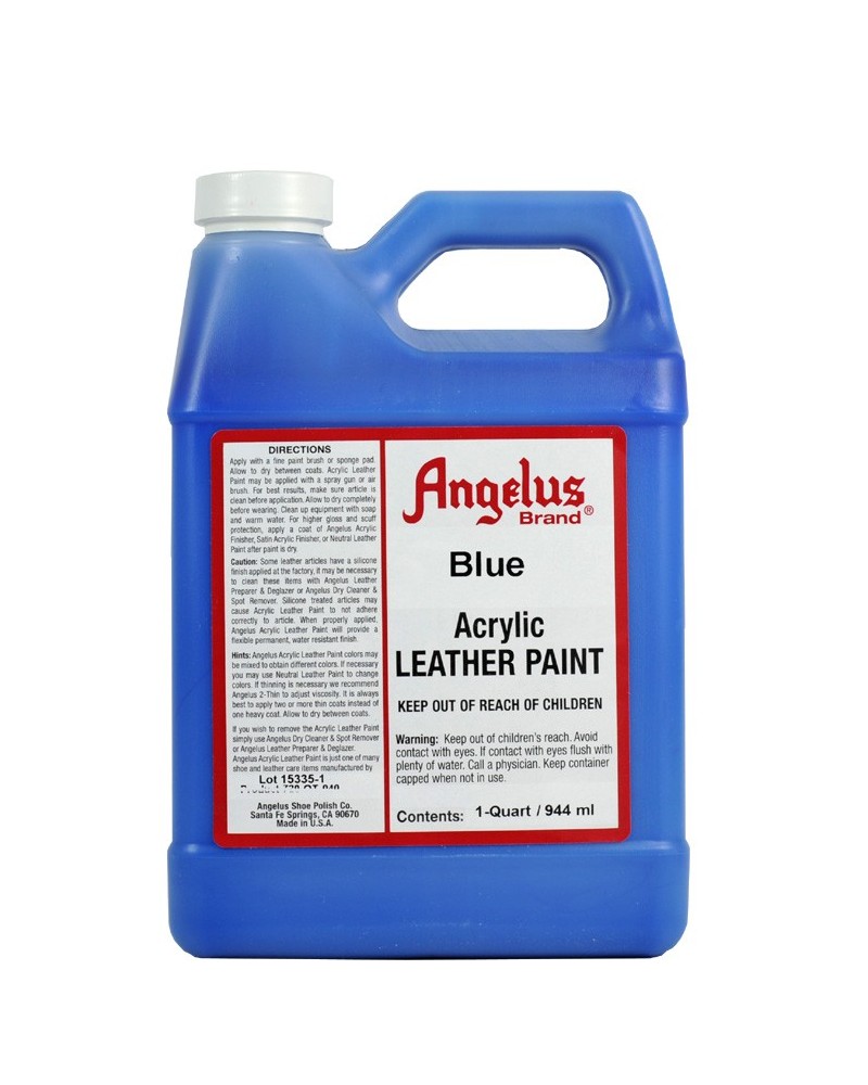 Angelus Leather Paint Bleu