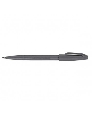 Pentel Sign Pen grey