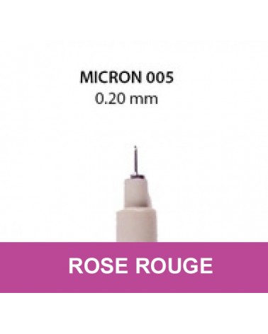 005 rouge Pigma Micron