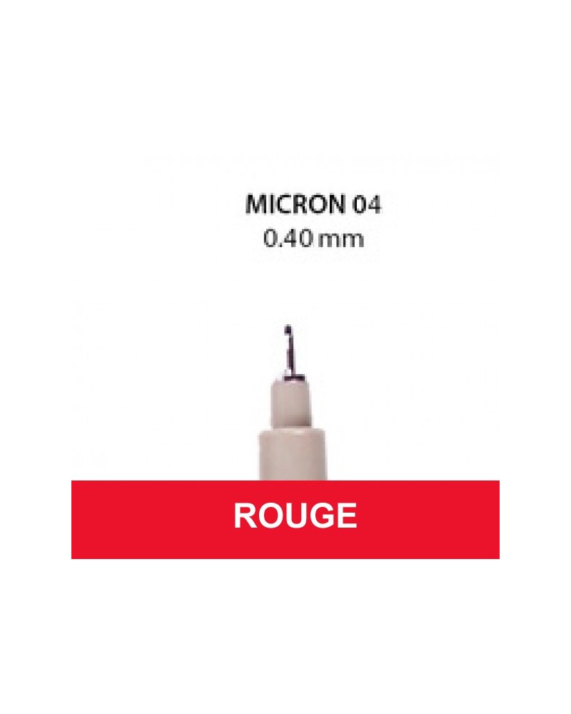 005 rouge Pigma Micron