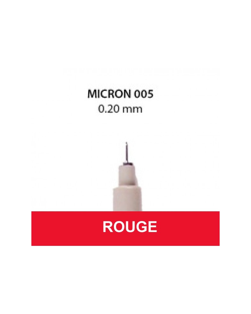 005 Rouge Pigma Micron