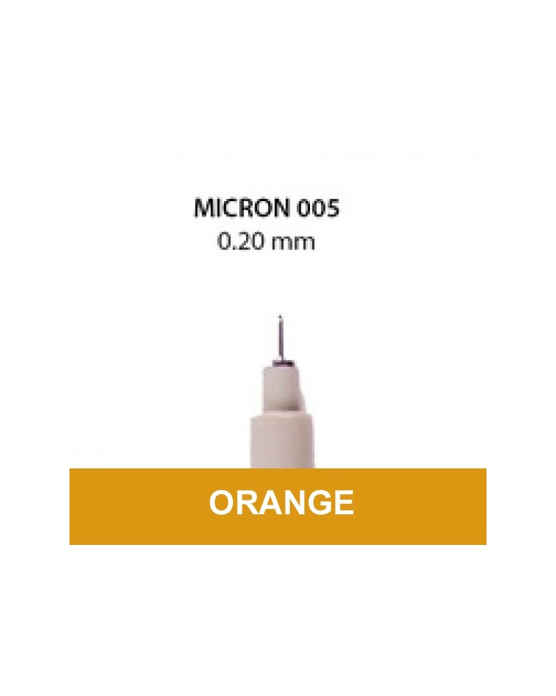 005 Orange Pigma Micron