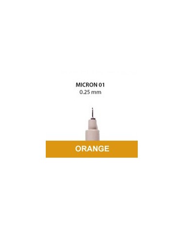 01 Orange Pigma Micron