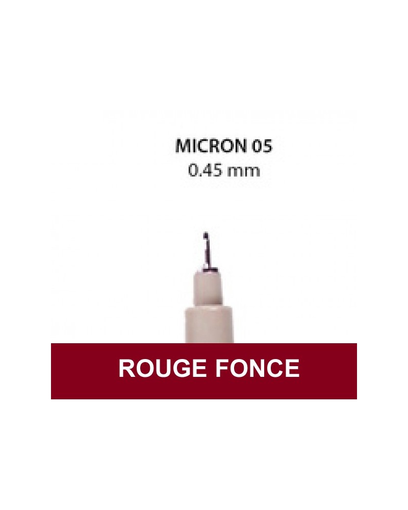 005 rouge Pigma Micron