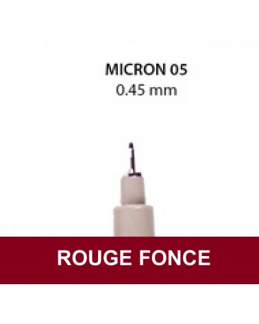005 rouge Pigma Micron