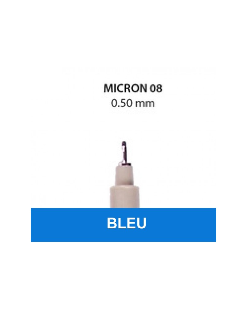 08 Bleu Pigma Micron