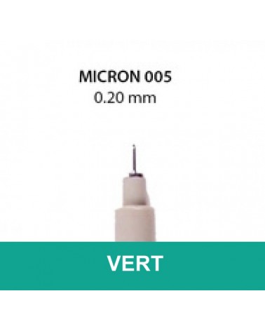 005 Vert Pigma Micron