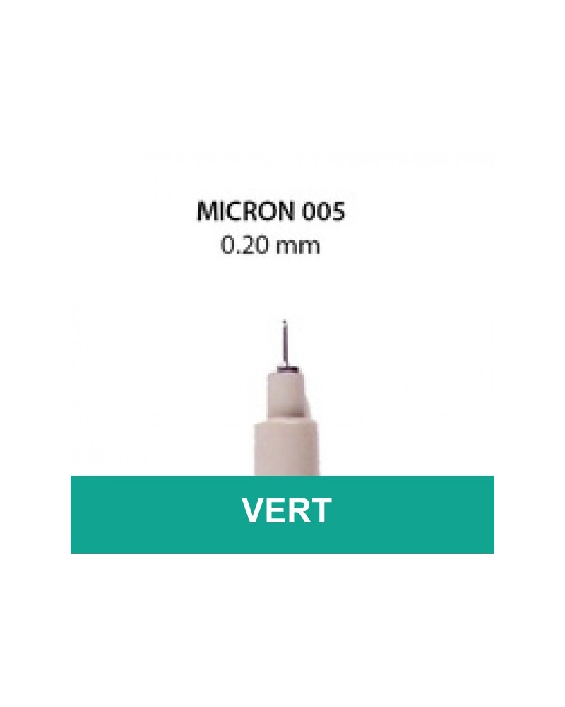 005 Vert Pigma Micron