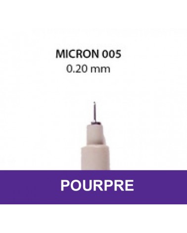 005 rouge Pigma Micron