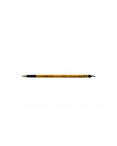 Pinceau en écureuil, virole corne, manche bambou