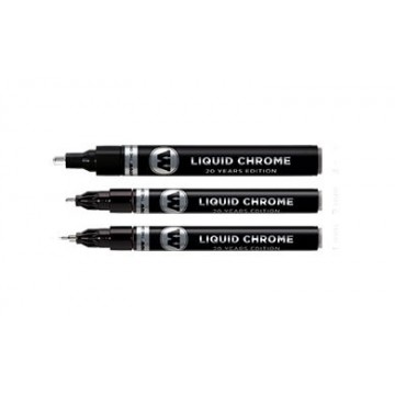 marqueurs liquid chrome Molotow