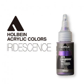 Holbein Iridescence acrylic for nail art paint