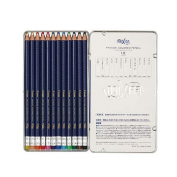 colored pencils, erasable, pilot frixion color