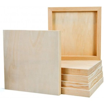 wooden panel and board for nihonga painting