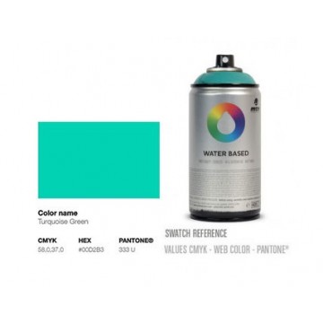 Aerosol a base de agua - Color Pantone y CMYK